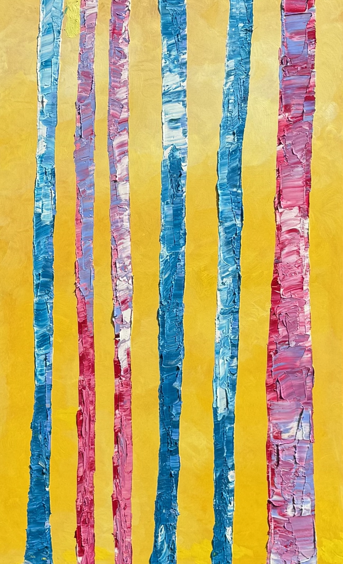 Birch VI, 90 × 50 cm, 2023